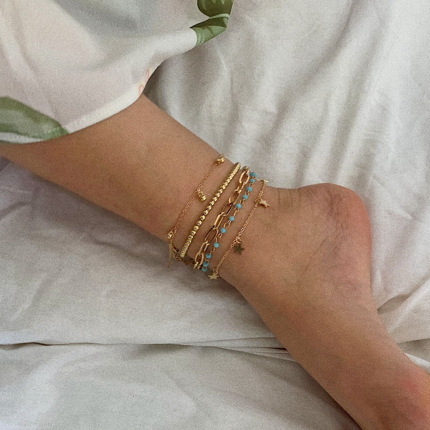 Top Damla Bileklik Seti